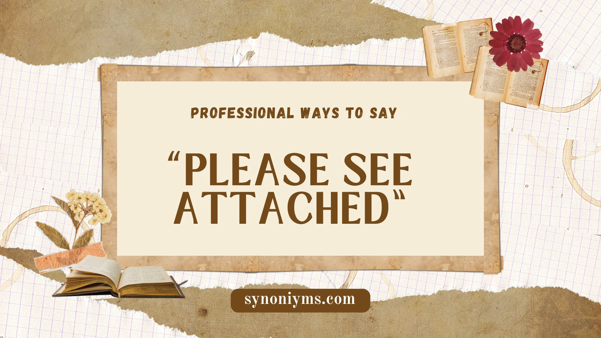 professional ways to say please see attached