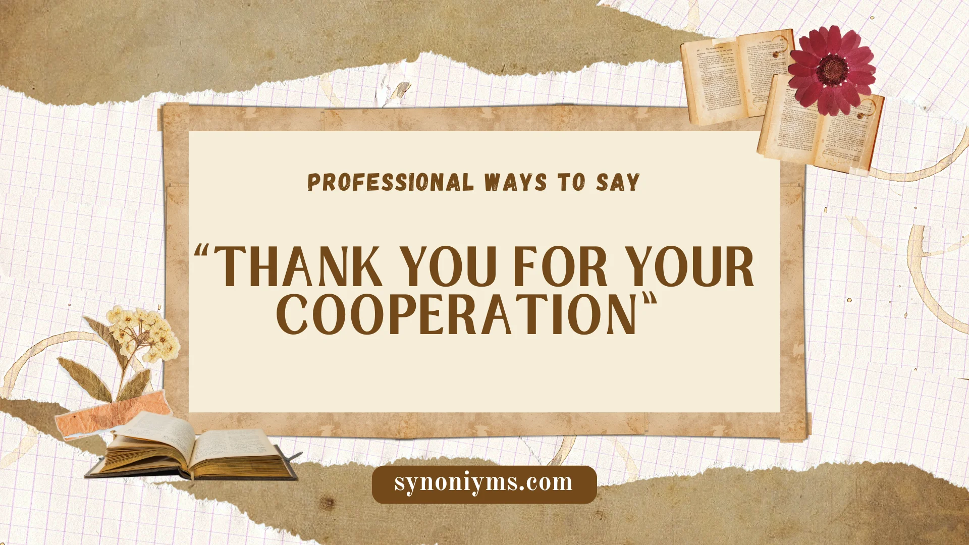 professional ways to say thank you for your cooperation