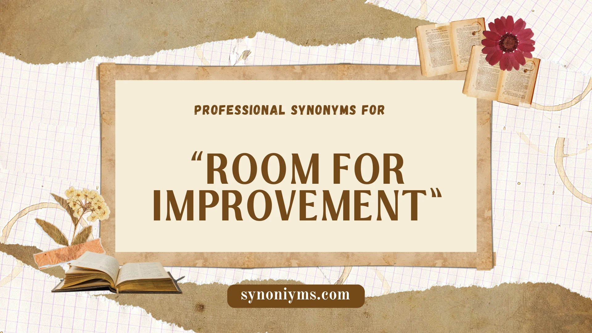 professional synonyms for room for improvement