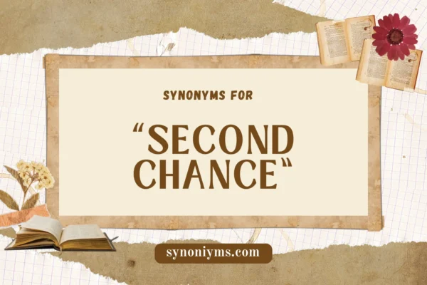 synonyms for second chance