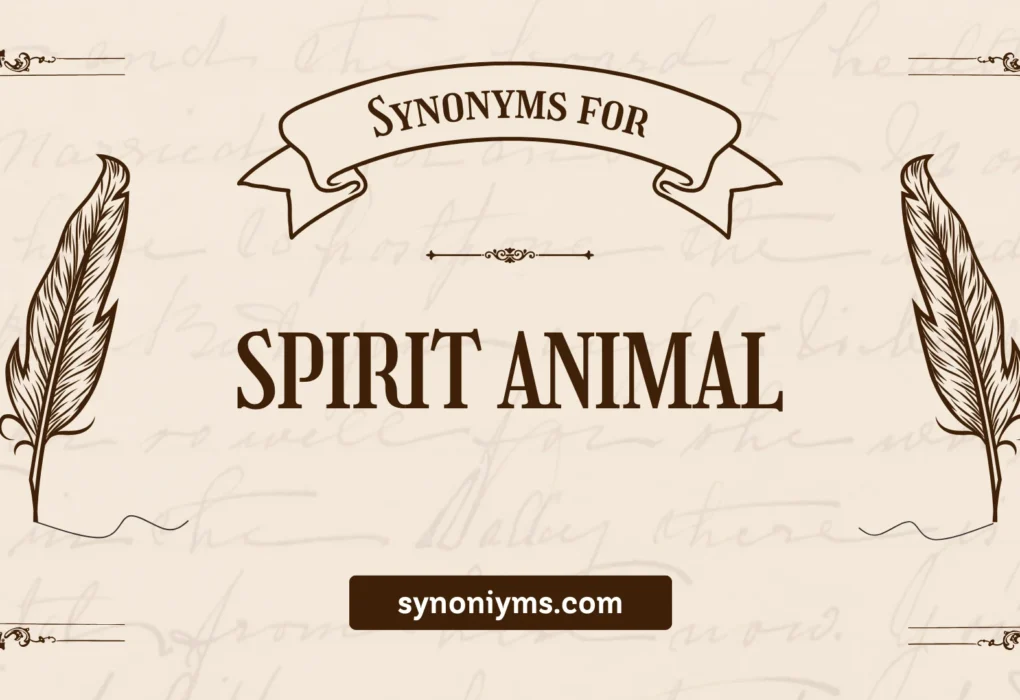 synonyms for spirit animal