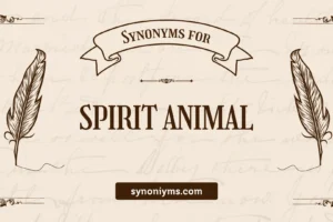 synonyms for spirit animal