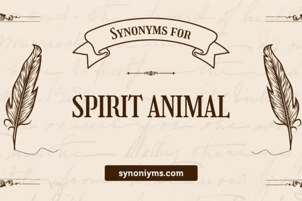 synonyms for spirit animal